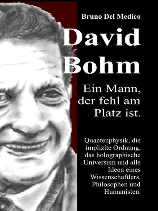 Title details for David Böhm. Ein Mann, der fehl am Platz ist. by Bruno Del Medico - Available